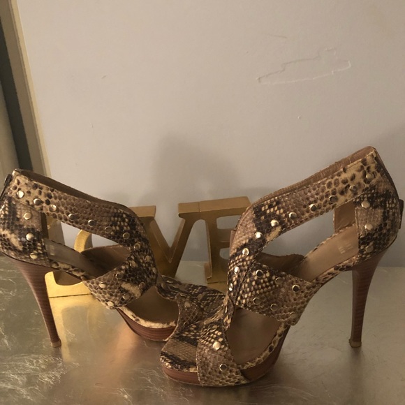 Stuart Weitzman Caged Sandals - Picture 1 of 4